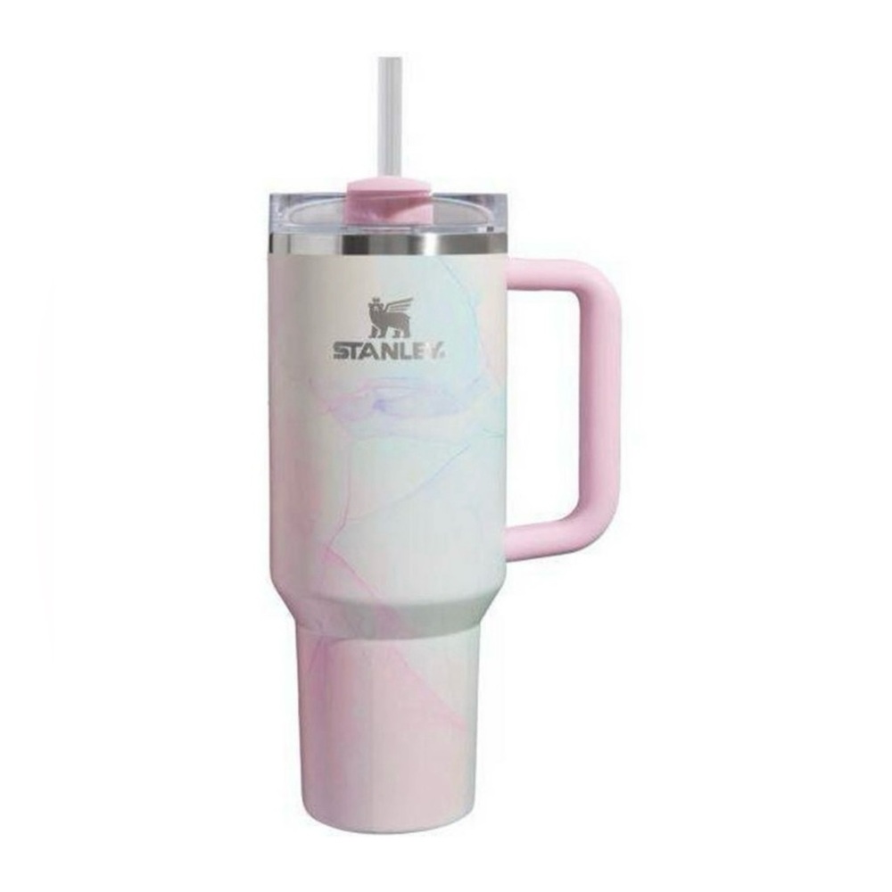 Stanley Target Exclusive Pink Marble 40oz Tumbler